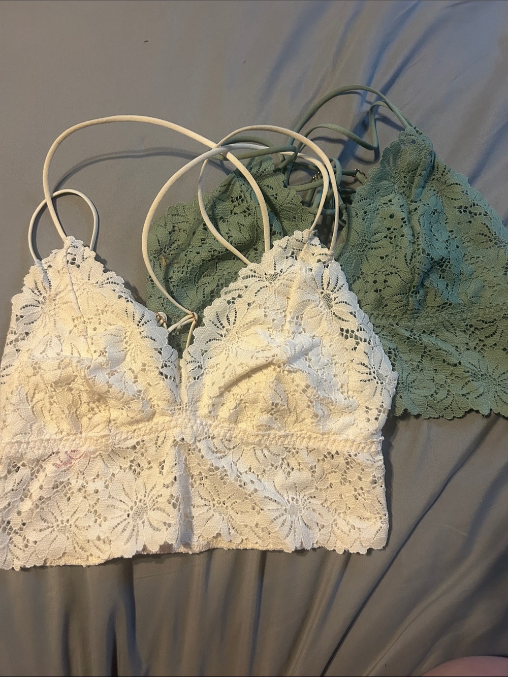 2 Pink Bralettes